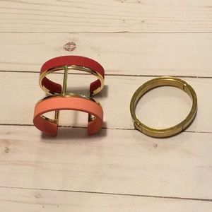 Vince camuto cuff and J crew bracelets